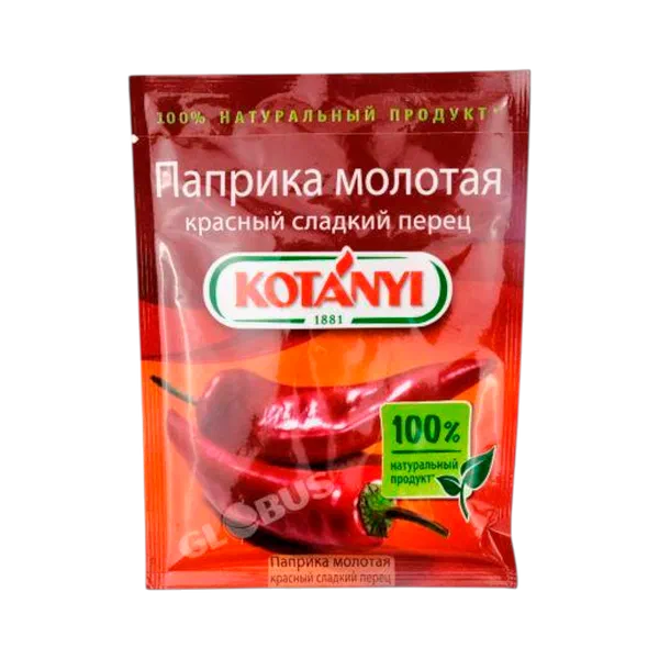 Приправа Kotanyi паприка молот. 25г