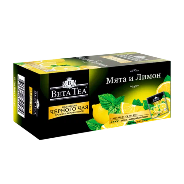 Чай Beta Mint & Lemon 25пак