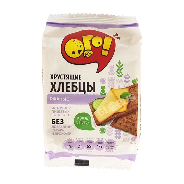 Хлебцы Ого! ржаные 75г