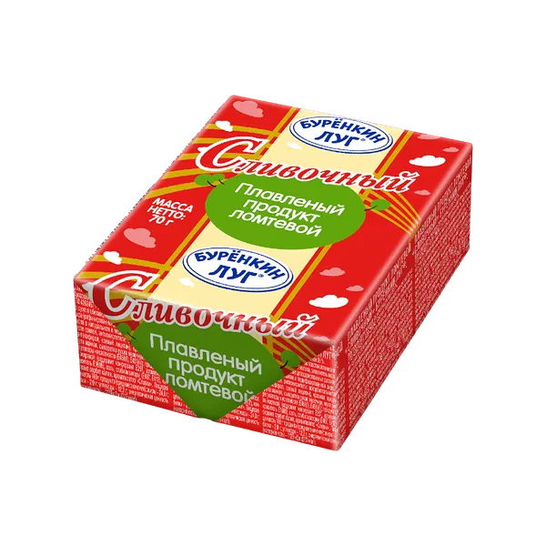 Буренкин Луг каймак эриме сыры 70г