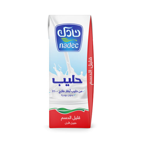 نادك حليب قليل الدسم طويل الصلاحية