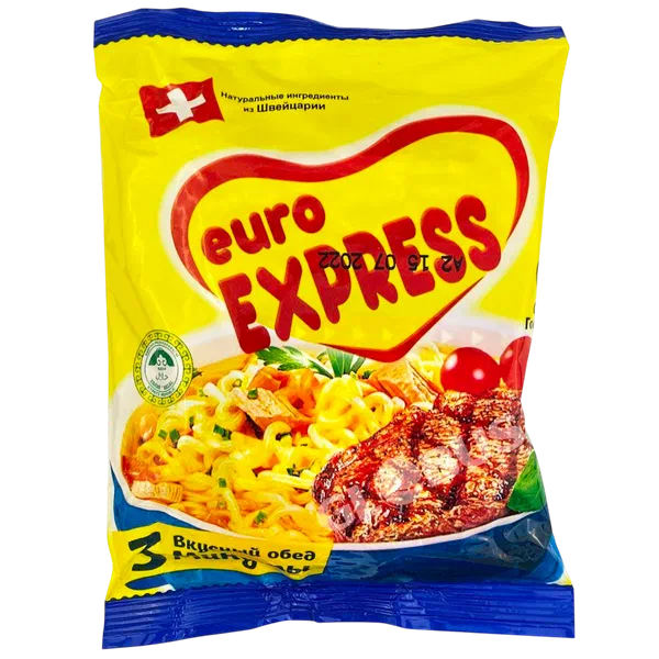 Вермишель б/п Euro Express говяд 60г
