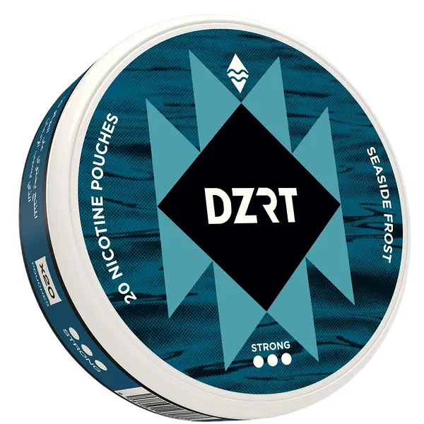 DZRT SEASIDE FROST HIGH-INTENSITY 10MG NICOTINE POUCHES 20-PC