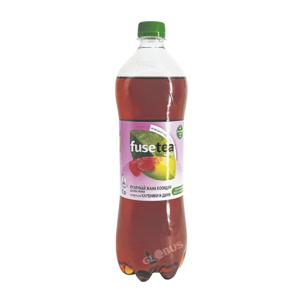 Напиток чай холод.Fuse Tea клубника/дыня 1л п/б Кыргызстан 12
