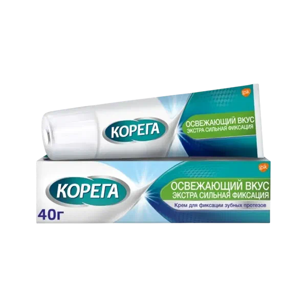 Крем д/полн/част протезов Corega освеж вкус 40г