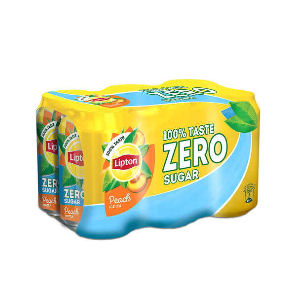 Lipton Peach Zero Sugar Ice Tea Can ( 315 Ml X6 )