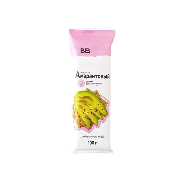 Хлебцы Вкусвилл Амарантовый 100г