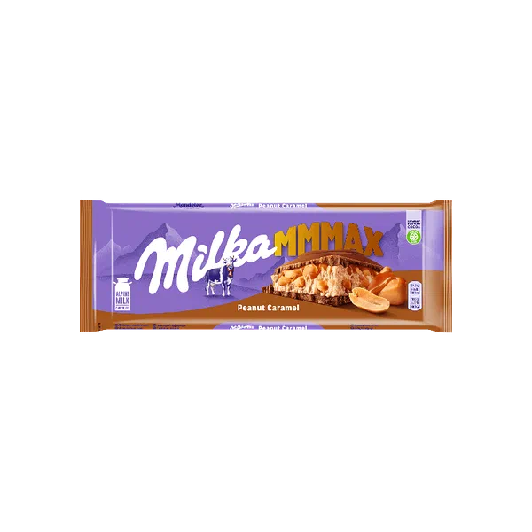 Шоколад Milka MMMAX карамель/арахис 270г