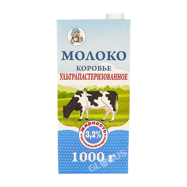 Молоко Умут и К ультрапаст 3,2% 1л ЗМЖ т/п