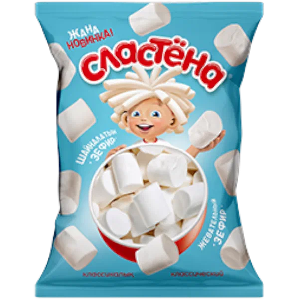 Зефир Сластена ваниль 75г