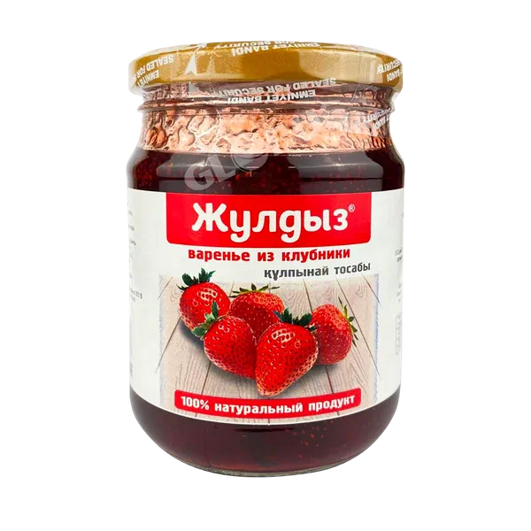 Варенье Julduz клубничное 600г ст/б