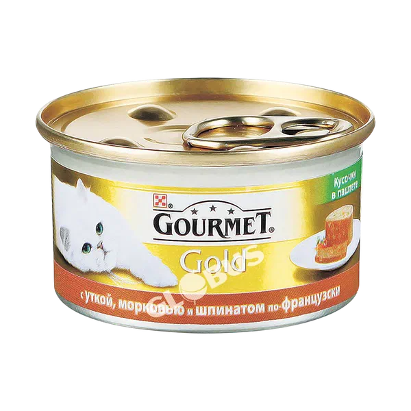 Корм д/ кошек Purina паштет утка/морковь/шпинат 85г