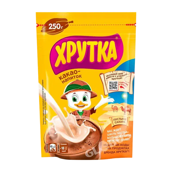 Какао Хрутка 250г д/п