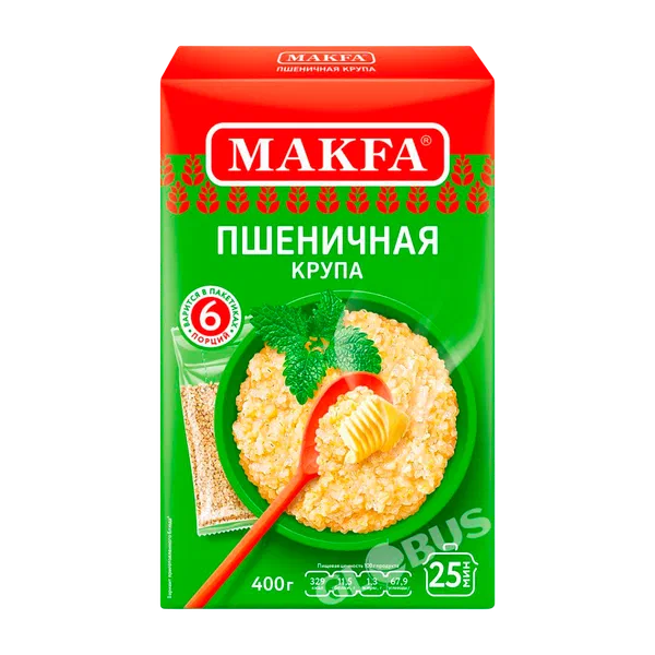 Макфа буудай акшагы пак. 400г куту