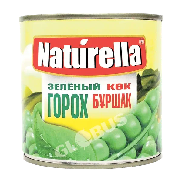 Горошек Naturella конс. зел 400г ж/б
