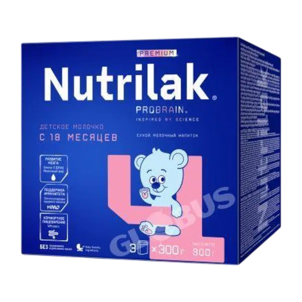 Смесь дет. Nutrilak Premium №4 мол. с пребиот. с 18 мес. 900г