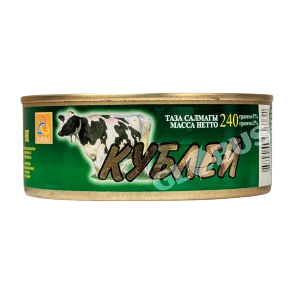 Говядина тушен. Казахская Кублей в/с 240г ж/б