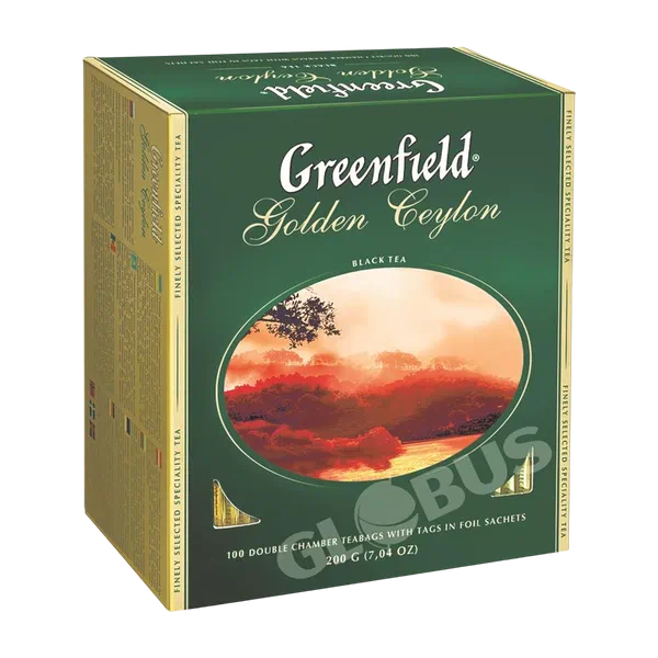 Чай Greenfield Golden ceylon 100пак