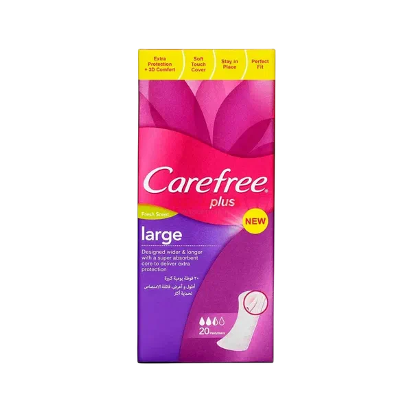 J&J Carefree Plus Large Fresh күндөлүк төшөмөлөр 20д