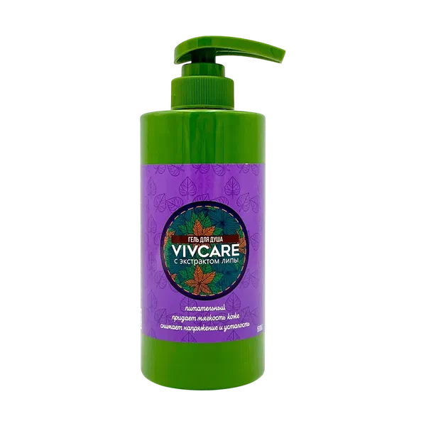 Гель д/душа Vivcare липа 500мл