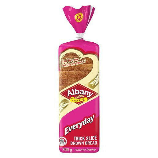 Albany Everyday Toaster Brown Bread 700g