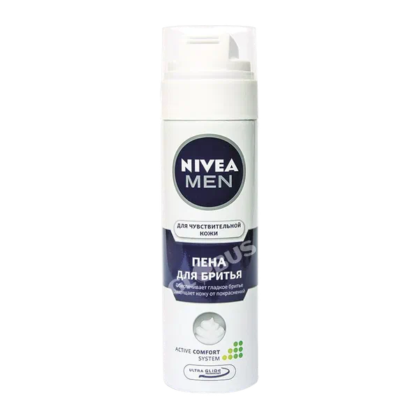 Nivea сезгич тери үчүн сакал алуучу көбүк   200мл