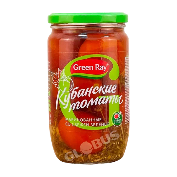 Green Ray марин томаттар 720мл