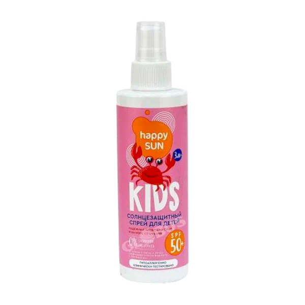 Спрей Happy Sun с/защит SPF 50+ детск 190мл