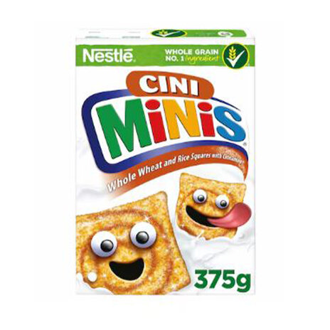 Nestle Cini Minis Ricew/Cinnamon 375Gm