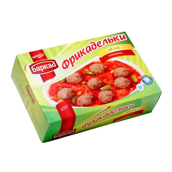 Фрикадельки Баркад говядина 450гр GL
