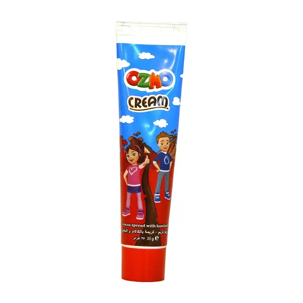 OZMO CREAM CHOCOLATE AND HAZELNUT DUO SPREAD MINI PACK 35G