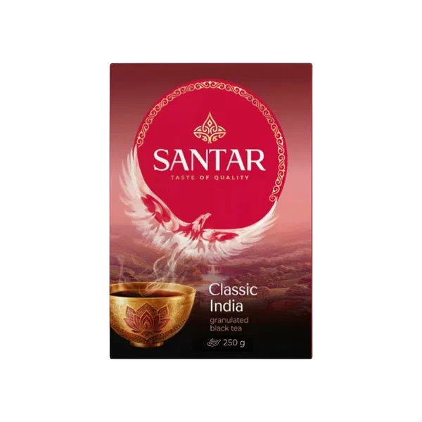 Чай SANTAR Classic India черн.гранул +ложка 250г