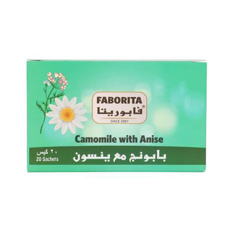 Faborita Tea Camomile With Anise 20Sachets