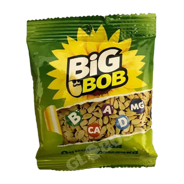 Big Bob кун караманын уруктары куурулган 90г