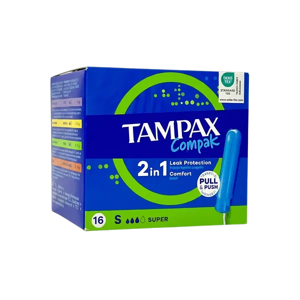 Тампоны Tampax Super Duo гиг төшөмө 16шт