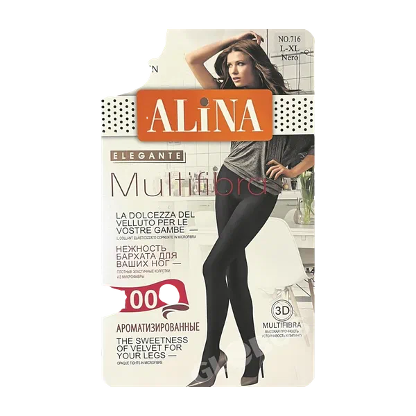 Колготки Alina микрофибра 100den 716