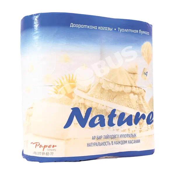 Бумага туал Nature Premium 2сл 4рул