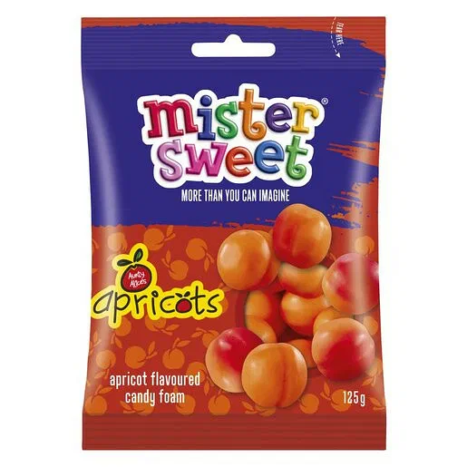 Mister Sweets Apricots 125g