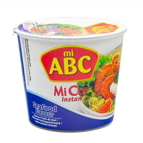 Mi Abc Cup Megoreng Fried Noodle 60Gm