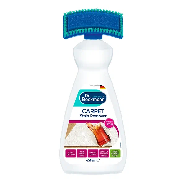DR. BECKMANN CARPET CLEANING BRUSH WITH HIGH-INTENSITY LIQUID