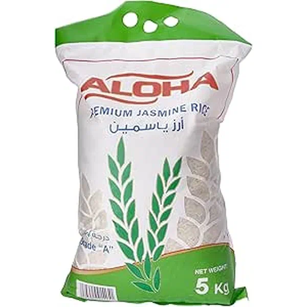 ALOHA PREMIUM THAI JASMINE FRAGRANT LONG GRAIN RICE 5KG