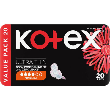 Kotex Ultra Thin Wings 20s