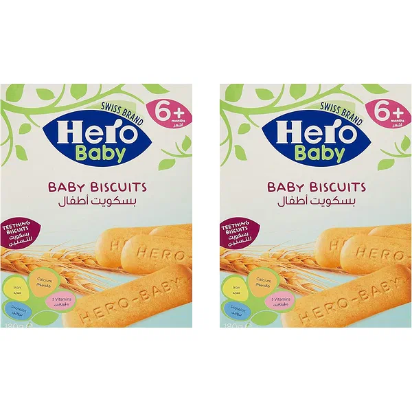 HERO BABY NUTRI-COMPLEX RICH BISCUIT WITH VITAMINS 180G