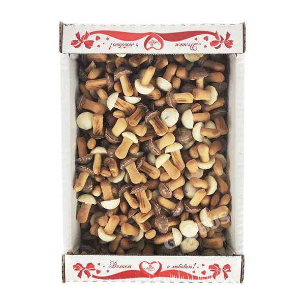 Печенье Chocogrib грибочки ассорти 500г