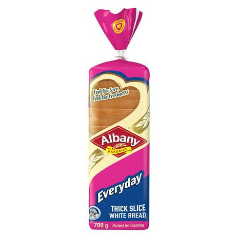 Albany Everyday Toaster White Bread 700g