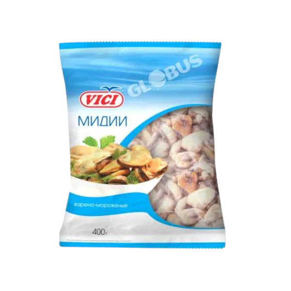 Мясо мидии Vici Любо Есть чили заморож. 400г