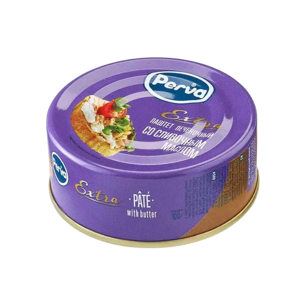 Perva Extra боор сары май м/н паштети 100г