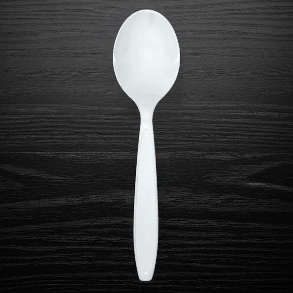 AMOAJ KENDAH TRADITIONAL PLASTIC FOOD SPOONS 50-PIECE PACK