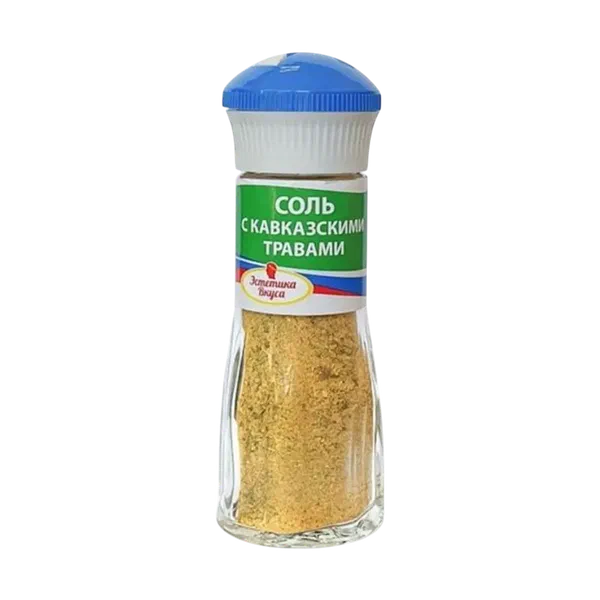 Соль Эстетика Вкуса с кавказ. трав. 50г ст/б сол.
