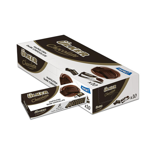 Napoliten Dark Choco 30Gm X10